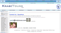 Desktop Screenshot of krabitours.com