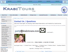 Tablet Screenshot of krabitours.com